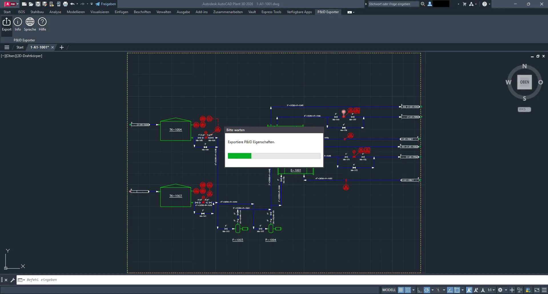 Schema Export AutoCAD in eine Datei