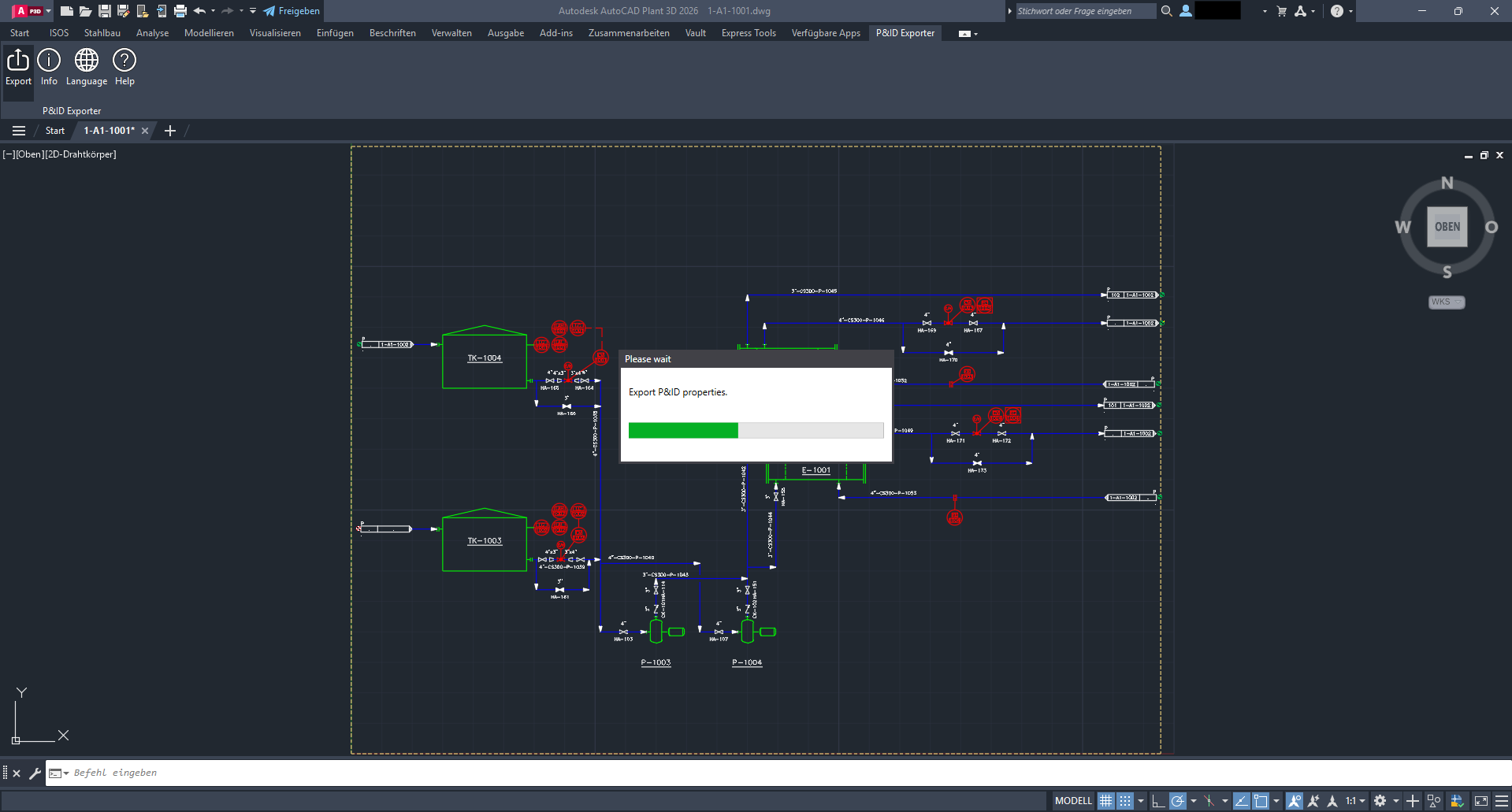 Esportazione dello schema da AutoCAD a un file
