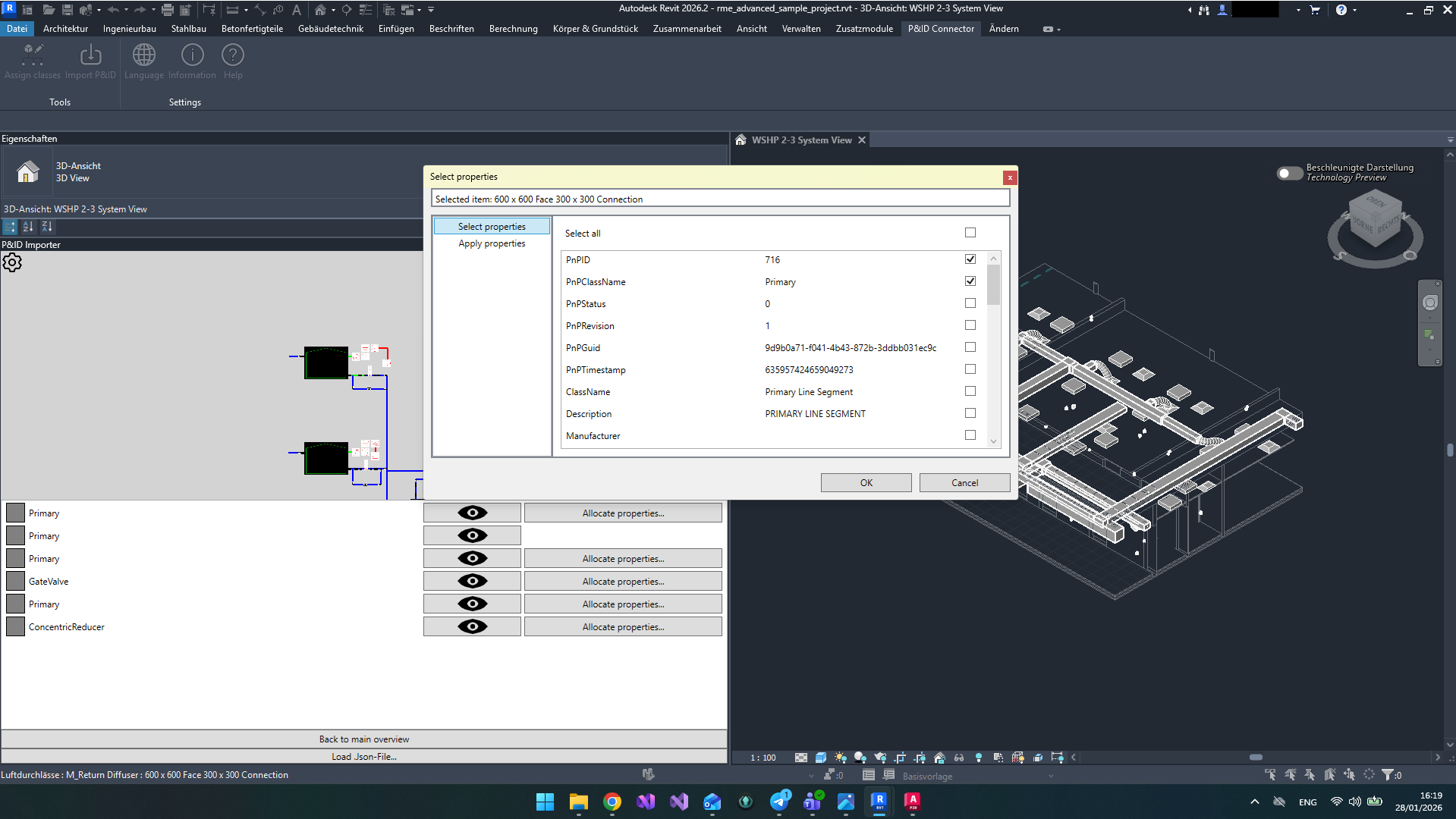 Screenshot del viewer 2