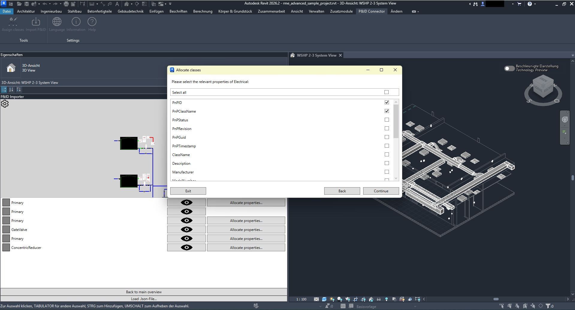 Screenshot del viewer 4