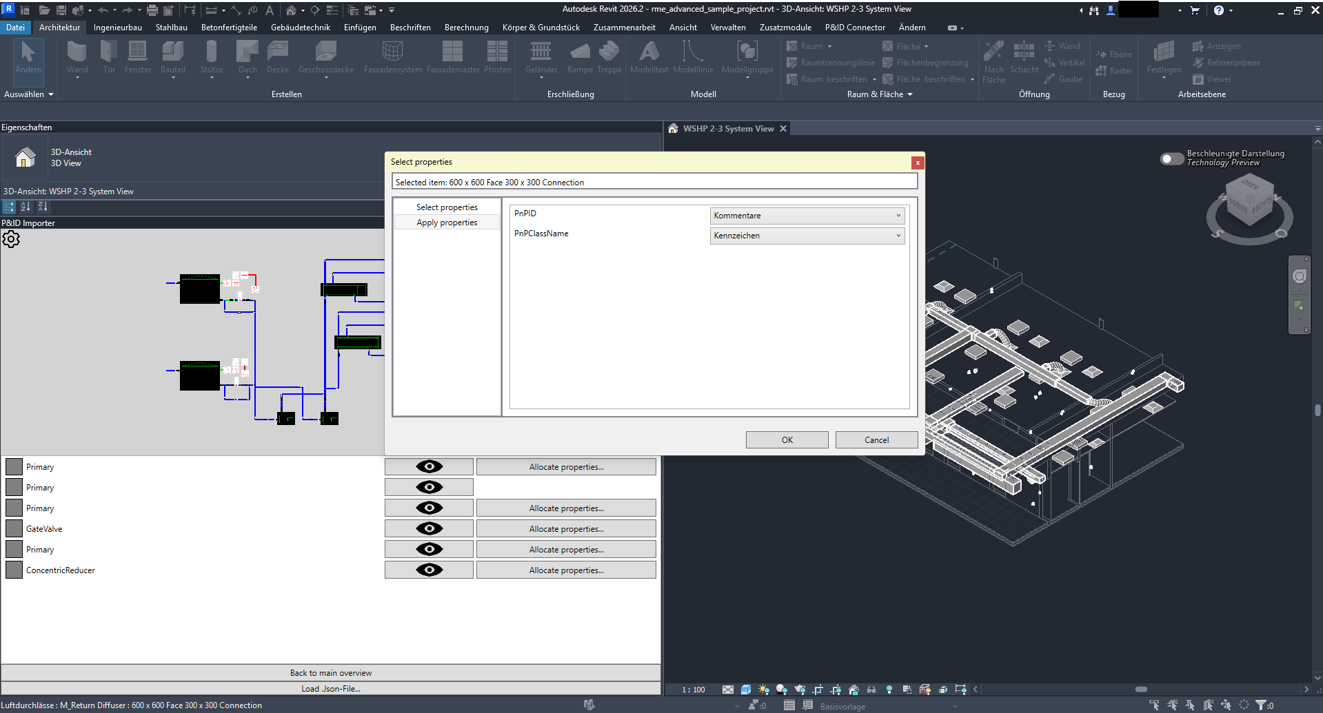 Assign P&ID properties